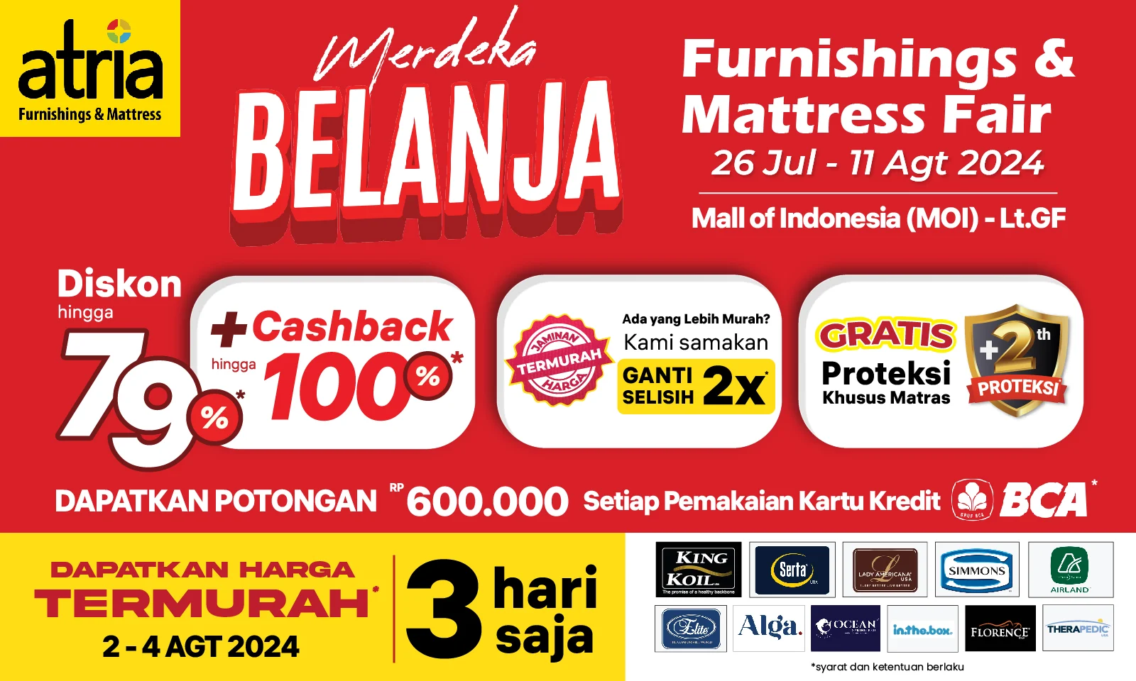 ATRIA – Furnishing and Mattress ATRIA - Furnishing and Mattress