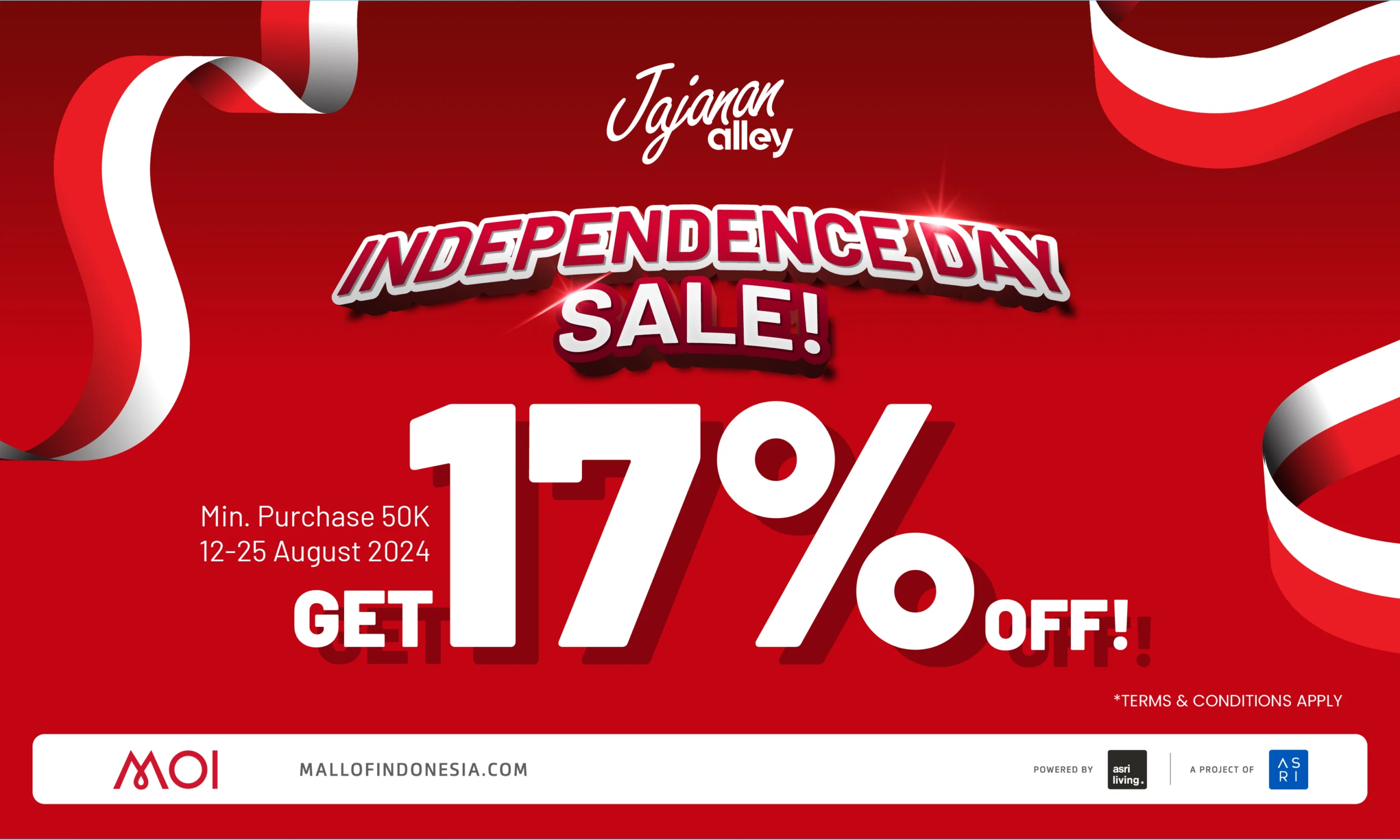 Celebrate Indonesia’s 79th Independence Day at Jajanan Alley