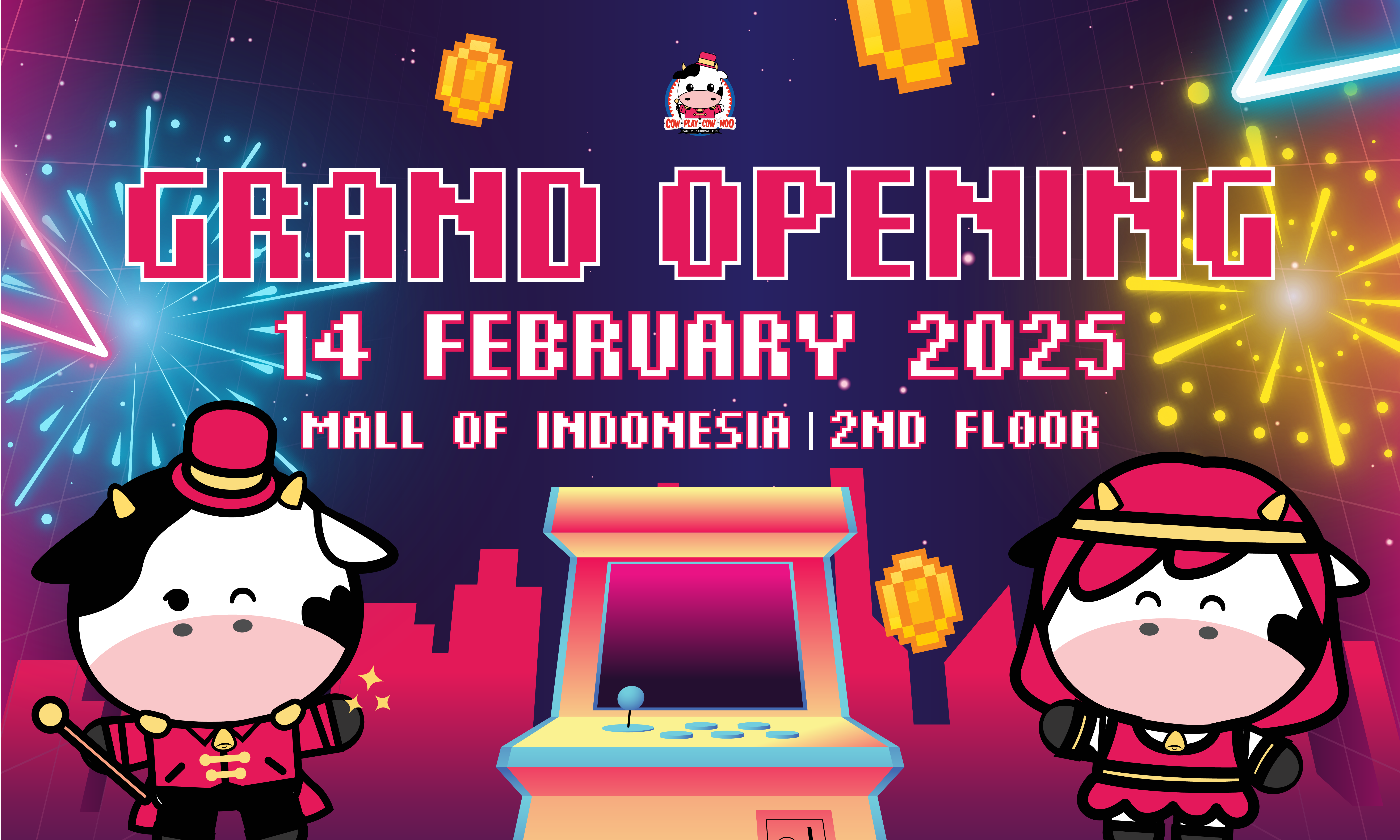 Cow Play Cow Moo Grand Opening at Mall of Indonesia!