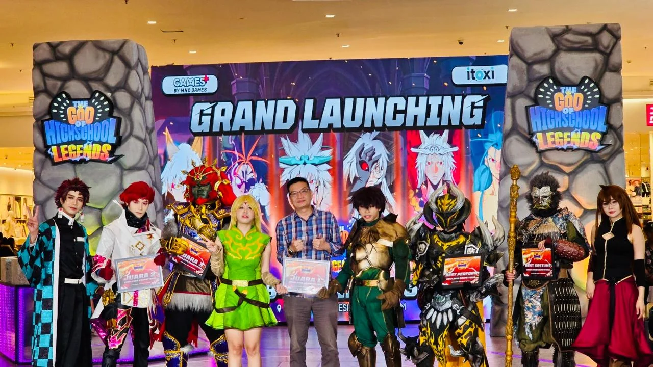 Keseruan Grand Launching The God of Highschool Legends Ramaikan Mall of Indonesia - Mall of Indonesia