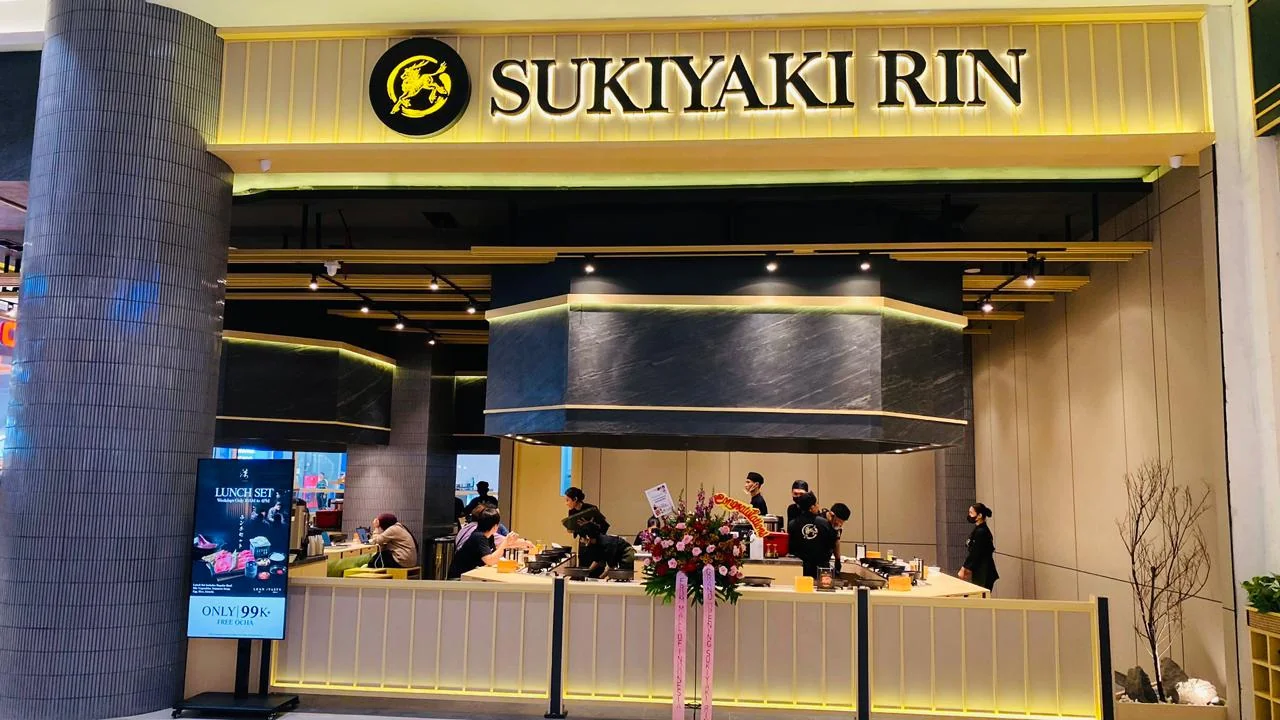 Sensasi Japanese Wagyu dan Kansai Style di Sukiyaki Rin  - Mall of Indonesia