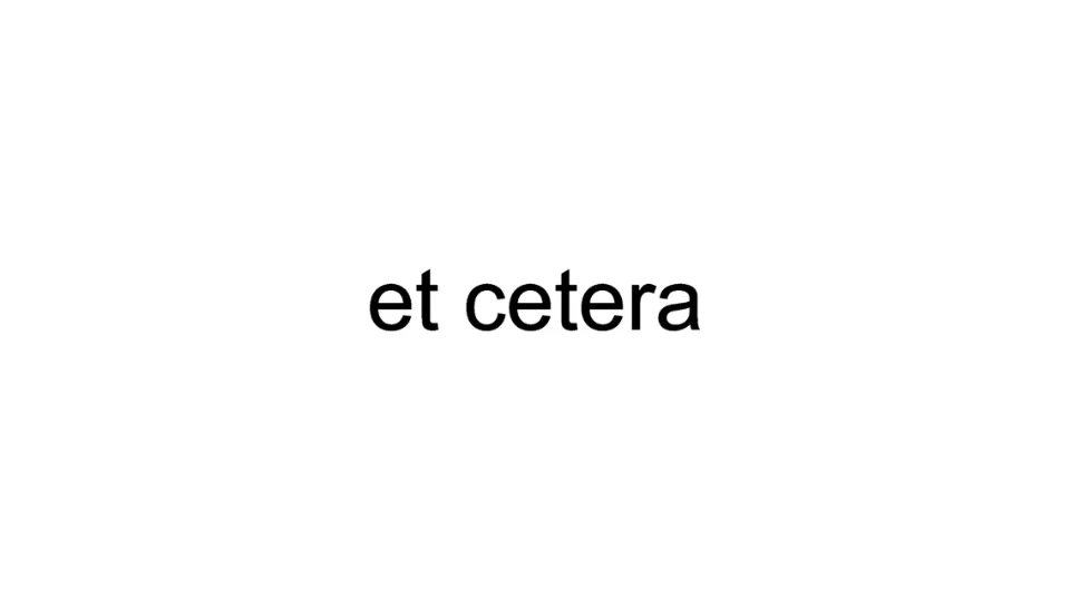 et cetera - Mall of Indonesia